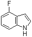4-Fluoroindole  molecular structure (CAS 387-43-9)