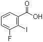 3-Fluoro-2-iodobenzoic acid molecular structure (CAS 387-48-4)