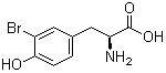 3-Bromo-L-tyrosine molecular structure (CAS 38739-13-8)