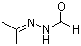 1-甲酰基-2-亚异丙基肼分子结构 (CAS 3880-50-0)