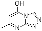 7-甲基-1,2,4-三唑并[4,3-a]嘧啶-5-醇分子结构 (CAS 3886-55-3)