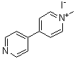 N-甲基-4,4'-联吡啶鎓碘化物分子结构 (CAS 38873-01-7)