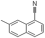 7-甲基-1-萘甲腈分子结构 (CAS 38879-97-9)