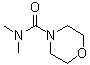 N,N-二甲基-4-吗啉甲酰胺分子结构 (CAS 38952-61-3)