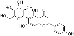 Isovitexin molecular structure (CAS 38953-85-4)