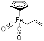 (eta1-Allyl)dicarbonyl(eta5-cyclopentadienyl)iron molecular structure (CAS 38960-10-0)
