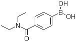 4-(N,N-Diethylaminocarbonyl)phenylboronic acid molecular structure (CAS 389621-80-1)