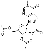 2',3',5'-三乙酰肌苷分子结构 (CAS 38972-84-8)