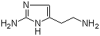 5-(2-Aminoethyl)-1H-imidazol-2-amine molecular structure (CAS 39050-13-0)