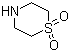 结构式 CAS# 39093-93-1, 硫代吗啉-1,1-二氧化物