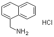 结构式 CAS# 39110-74-2, 1-萘甲胺盐酸盐