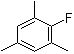 结构式 CAS# 392-69-8, 1-氟-2,4,6-三甲基苯