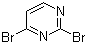 结构式 CAS# 3921-01-5, 2,4-二溴嘧啶