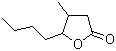 structure of CAS# 39212-23-2, Whiskey lactone;(+/-)-5-Butyl-4-methyldihydro-2(3H)-furanone