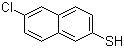 6-Chloronaphthalene-2-thiol molecular structure (CAS 392330-26-6)