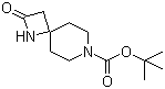 结构式 CAS# 392331-78-1, 2-氧代-1,7-二氮杂螺[3.5]壬烷-7-羧酸叔丁酯