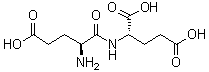 结构式 CAS# 3929-61-1, L-alpha-谷氨酰-L-谷氨酸