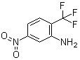 2-氨基-4-硝基三氟甲苯分子结构 (CAS 393-49-7)