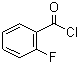结构式 CAS# 393-52-2, 邻氟苯甲酰氯; 2-氟苯甲酰氯