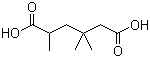 2,4,4-Trimethyladipic acid molecular structure (CAS 3937-59-5)
