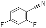 2,4-Difluorobenzonitrile molecular structure (CAS 3939-09-1)