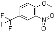 4-甲氧基-3-硝基三氟甲苯分子结构 (CAS 394-25-2)