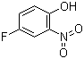 4-氟-2-硝基苯酚分子结构 (CAS 394-33-2)