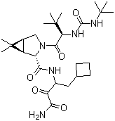 Boceprevir molecular structure (CAS 394730-60-0)