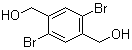 2,5-Dibromo-1,4-benzenedimethanol molecular structure (CAS 395059-21-9)