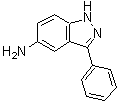 5-氨基-3-苯基-1H-吲唑分子结构 (CAS 395099-05-5)