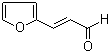(2E)-3-(2-Furanyl)-2-propenal molecular structure (CAS 39511-08-5)