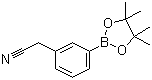 3-氰基甲基苯硼酸频哪醇酯分子结构 (CAS 396131-82-1)