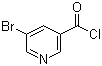 5-Bromonicotinoyl chloride molecular structure (CAS 39620-02-5)