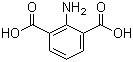 2-氨基间苯二甲酸分子结构 (CAS 39622-79-2)