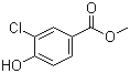 Methyl 3-chloro-4-hydroxybenzoate molecular structure (CAS 3964-57-6)