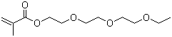 2-[2-(2-Ethoxyethoxy)ethoxy]ethyl methacrylate molecular structure (CAS 39670-09-2)
