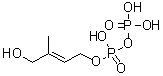 1-Hydroxy-2-methyl-2-(E)-butenyl 4-diphosphate molecular structure (CAS 396726-03-7)