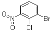 1-溴-2-氯-3-硝基苯分子结构 (CAS 3970-37-4)