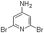 2,6-二溴-4-氨基吡啶分子结构 (CAS 39771-34-1)