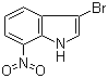 3-溴-7-硝基-1H-吲哚分子结构 (CAS 397864-11-8)