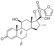 结构式 CAS# 397864-63-0, 氟替卡松糠酸酯杂质A
