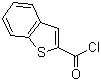 结构式 CAS# 39827-11-7, 苯并[b]噻吩-2-甲酰氯
