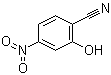 2-羟基-4-硝基苯甲腈分子结构 (CAS 39835-14-8)