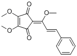 乌药环戊烯二酮甲醚分子结构 (CAS 3984-73-4)
