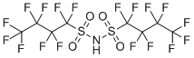 Bis(1,1,2,2,3,3,4,4,4-nonafluoro-1-butanesulfonyl)imide molecular structure (CAS 39847-39-7)