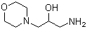 structure of CAS# 39849-45-1, 1-Amino-3-morpholino-2-propanol