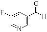 结构式 CAS# 39891-04-8, 5-氟吡啶-3-甲醛