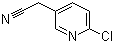 结构式 CAS# 39891-09-3, 2-氯-5-吡啶乙腈