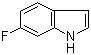 6-氟吲哚分子结构 (CAS 399-51-9)