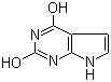 structure of CAS# 39929-79-8, 7H-Pyrrolo[2,3-d]pyrimidine-2,4-diol